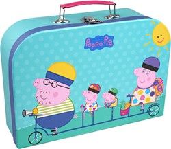 Peppa Pig koffer met Puzzel