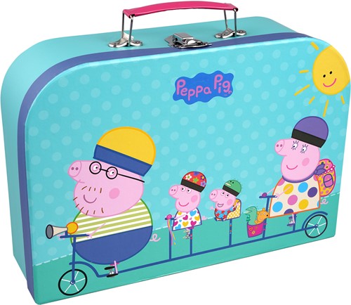 Peppa Pig koffer met Puzzel