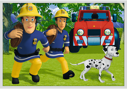 Trefl 10in1 - Meet Fireman Sam's rescue / Prism A&D Fireman-2