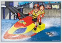 Trefl 10in1 - Meet Fireman Sam's rescue / Prism A&D Fireman-3