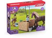 Schleich Horse Club Wasplaats met Horse Club Emily & Luna-3