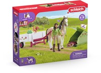 Schleich Horse Club Horse Club Sarah's kampeeruitstapje-2