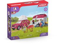 Schleich Horse Club Avontuur met auto en paardentrailer-3