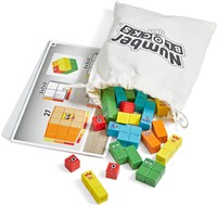 Learning Resources - Numberblocks™ Wooden Building Blocks Activity Set-3