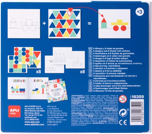 APLI - Sticker Box Geometrische Rijtuigen-3
