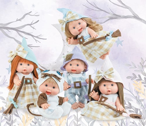 Marina Pau - Pop Nenote Forest Witches - Display 8 stuks - 26cm-2