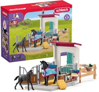 Schleich Horse Club Horse Box with mare and foal-2