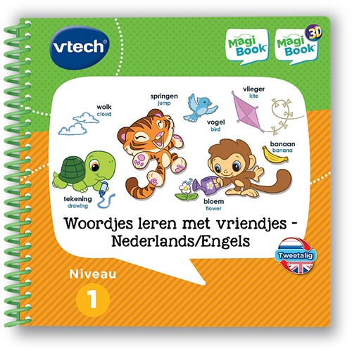 Vtech - Magibook - Woordjes Leren Met Vriendjes Nl-En