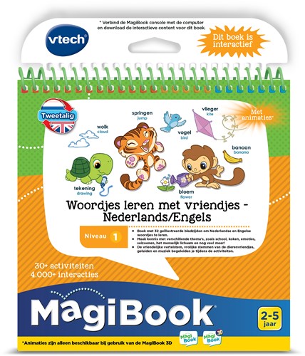 Vtech - Magibook - Woordjes Leren Met Vriendjes Nl-En-2