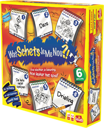 Goliath - Wat schets je me nou?! 6 spelers Big BOX NL