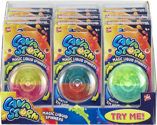 Goliath - CDU 12 Pcs Magic Liquid Lava Spinners Assorti-2