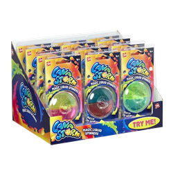 Goliath - CDU 12 Pcs Magic Liquid Lava Spinners Assorti