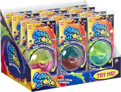 Goliath - CDU 12 pcs Lavastorm - Magic Liquid Lava Spinners Assorti