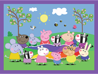 Trefl 2in1 + memos - Happy moments with Peppa Pig / HASBRO Peppa Pig-3