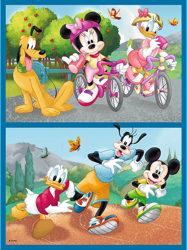 Trefl 2in1 + memos - Meet the Disney characters / Disney Standard Characters-3