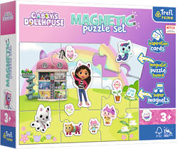 Trefl Magnetic Puzzles - Explore Gabby's world / Universal Gabby's Dollhouse_FSC Mix 70%