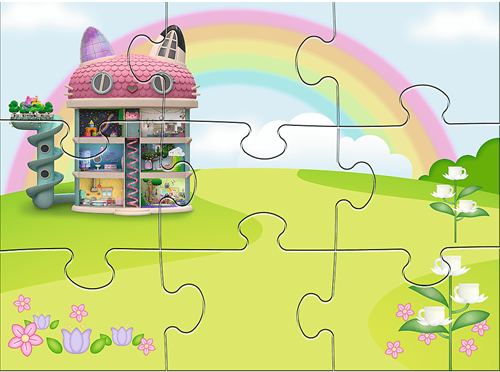 Trefl Magnetic Puzzles - Explore Gabby's world / Universal Gabby's Dollhouse_FSC Mix 70%-2