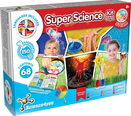 Science4you Super Science Kit 6 in 1