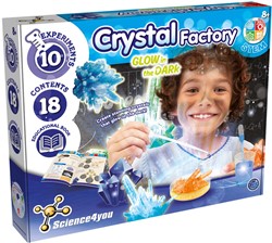 Science4you Crystal Factory Glow in the Dark