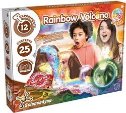 Science4you Rainbow Volcano Glow in the Dark