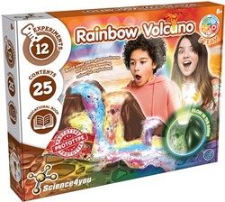 Science4you Rainbow Volcano Glow in the Dark