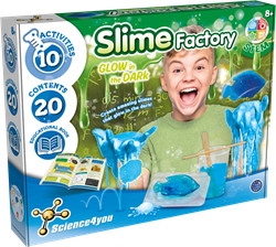 Science4you Slime Factory Glow in the Dark