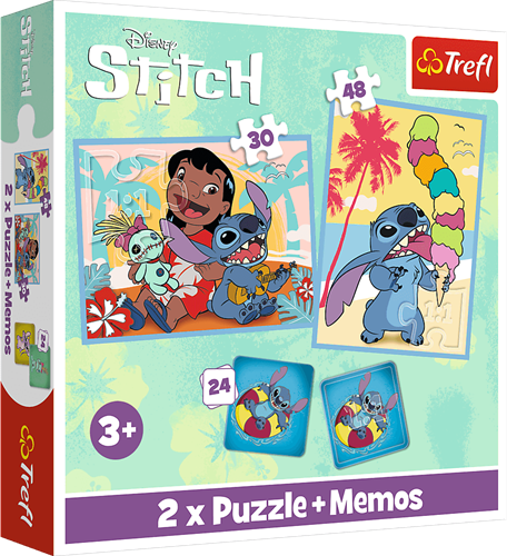Trefl 2in1 + memos - Happy Lilo&Stitch day / Disney Lilo&Stitch