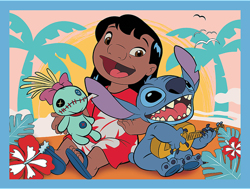Trefl 2in1 + memos - Happy Lilo&Stitch day / Disney Lilo&Stitch-3
