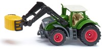 Siku Fendt met hooibalengrijper-2