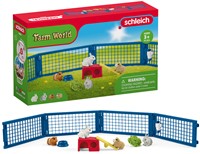 Schleich Farm World Tehuis voor konijntjes en cavia's-2