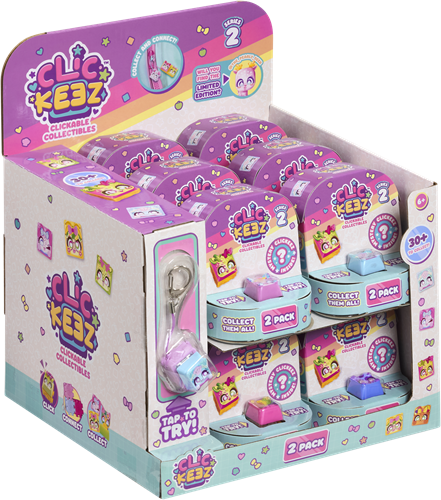 Goliath - CDU 12 Pcs - Clickeez S2 - Twin Pack Asst