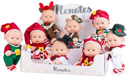 Marina Pau - Pop Nenote Christmas - Display 8 stuks -  26cm