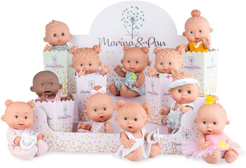 Marina Pau - Pop Nenotin - Display 14 stuks -  21cm
