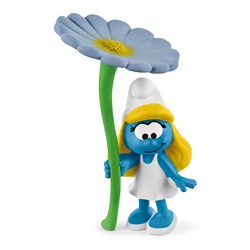 Schleich The Smurfs™  Smurfette with flower