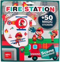 APLI - CDU 12 pcs Stickers & Scene-2