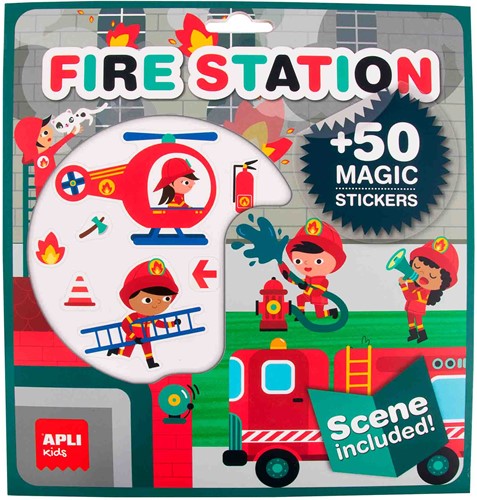 APLI - CDU 12 pcs Stickers & Scene-2