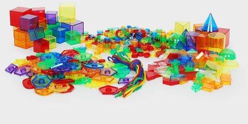 Tickit Doorschijnende Vroege Jaren Wiskunde Hulpbronnen Set-2