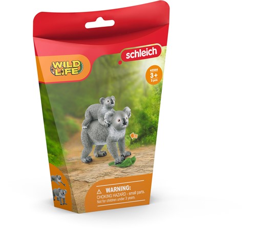 Schleich Wild Life Koalamoeder met baby-3