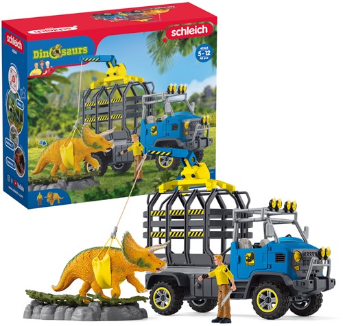 Schleich Dinosaurs Dinosauriërs truckmissie-2