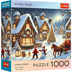 Trefl 1000 - Holiday Sleigh