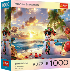 Trefl 1000 - Paradise Snowman