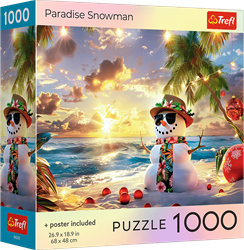 Trefl 1000 - Paradise Snowman