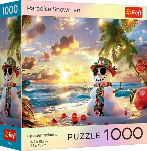 Trefl 1000 - Paradise Snowman