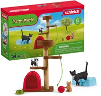 Schleich Farm World Wandeling met een schattig katje-2