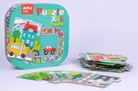 APLI - Stad XXL puzzel 20-delig 145mm (90x68cm)-3