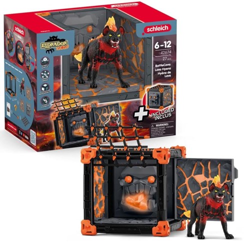Schleich Eldrador® Creatures BattleCave Lava Hyena