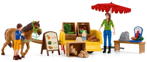 Schleich Farm World Mobiele farmstand