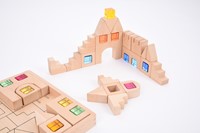 Tickit Houten Bouwstenen Met Edelstenen-3