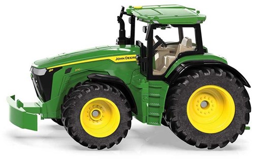 Siku John Deere 8R 370 1:32 metaal/kunststof groen incl. contragewicht motorkap kan open-2