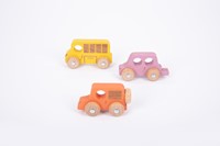 Tickit E-voertuigen Van Rainbow Wooden City-2